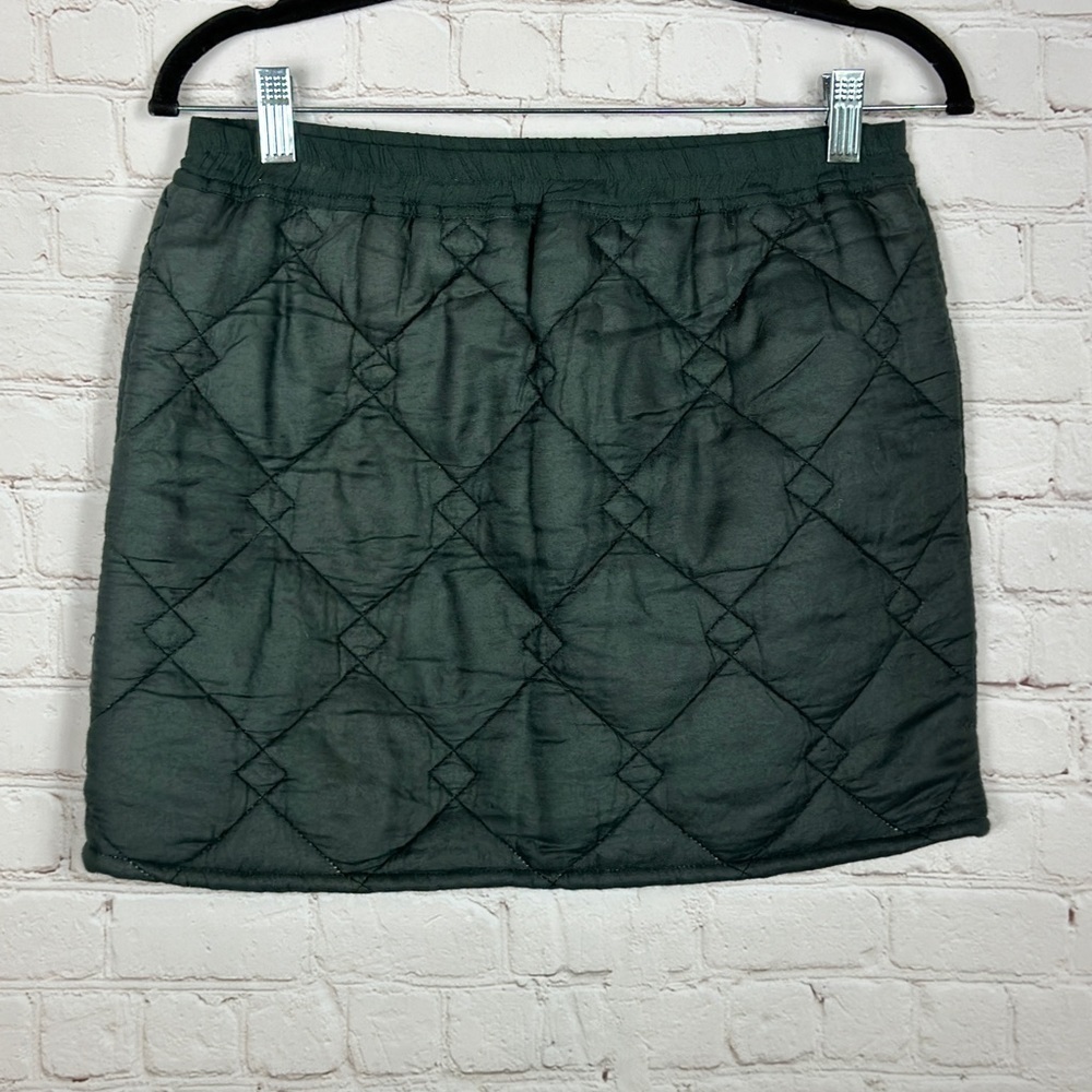 Urban Outfitters Ridley quilted modal viscose pull on skirt, sz S, NWT $59